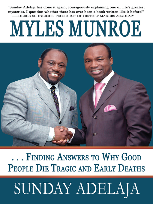 Title details for Myles Munroe by Sunday Adelaja - Available
